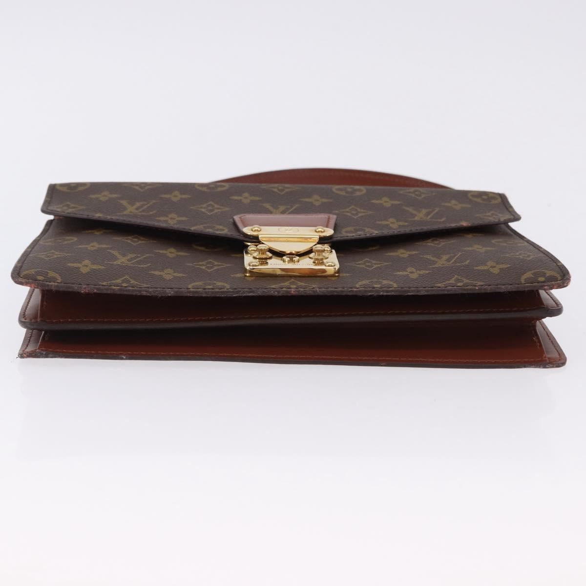 LOUIS VUITTON Monogram Concorde Hand Bag M51190 LV Auth 197840