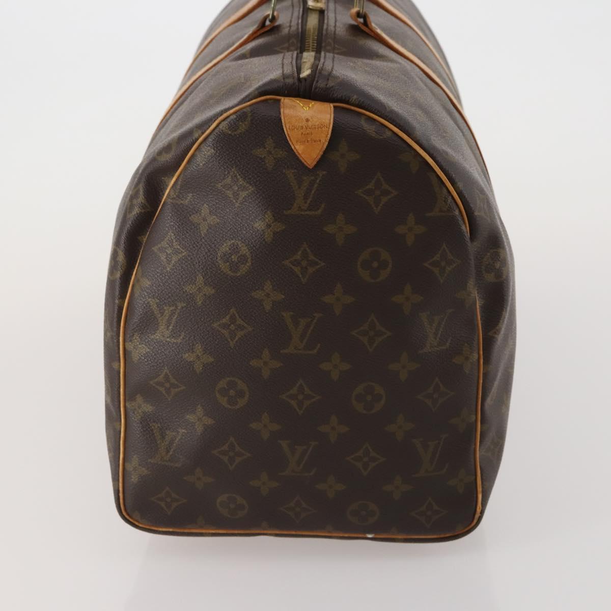 LOUIS VUITTON Monogram Keepall 50 Boston Bag M41426 LV Auth 197861