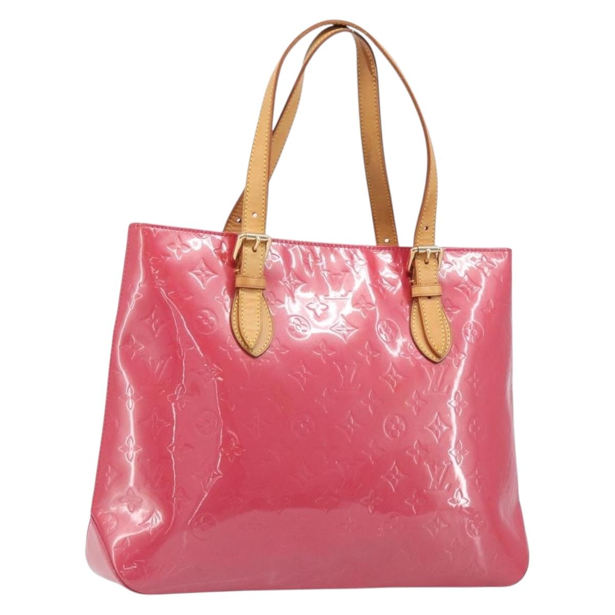 LOUIS VUITTON Monogram Vernis Brentwood Bag Fran Boise M9151F LV Auth 197865V