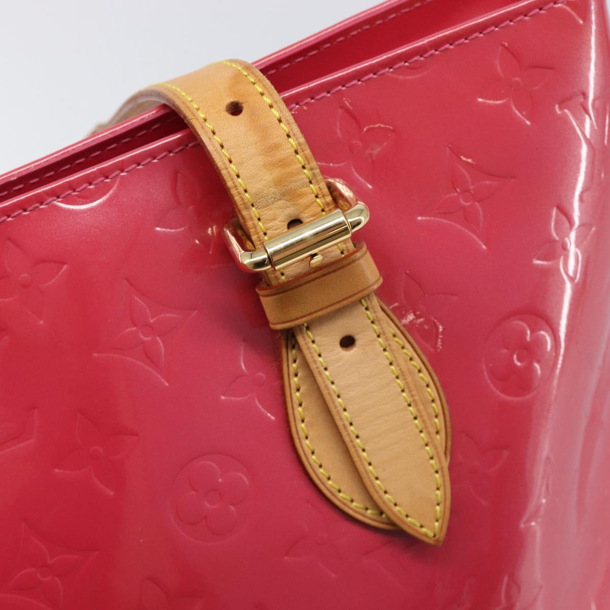 LOUIS VUITTON Monogram Vernis Brentwood Bag Fran Boise M9151F LV Auth 197865V