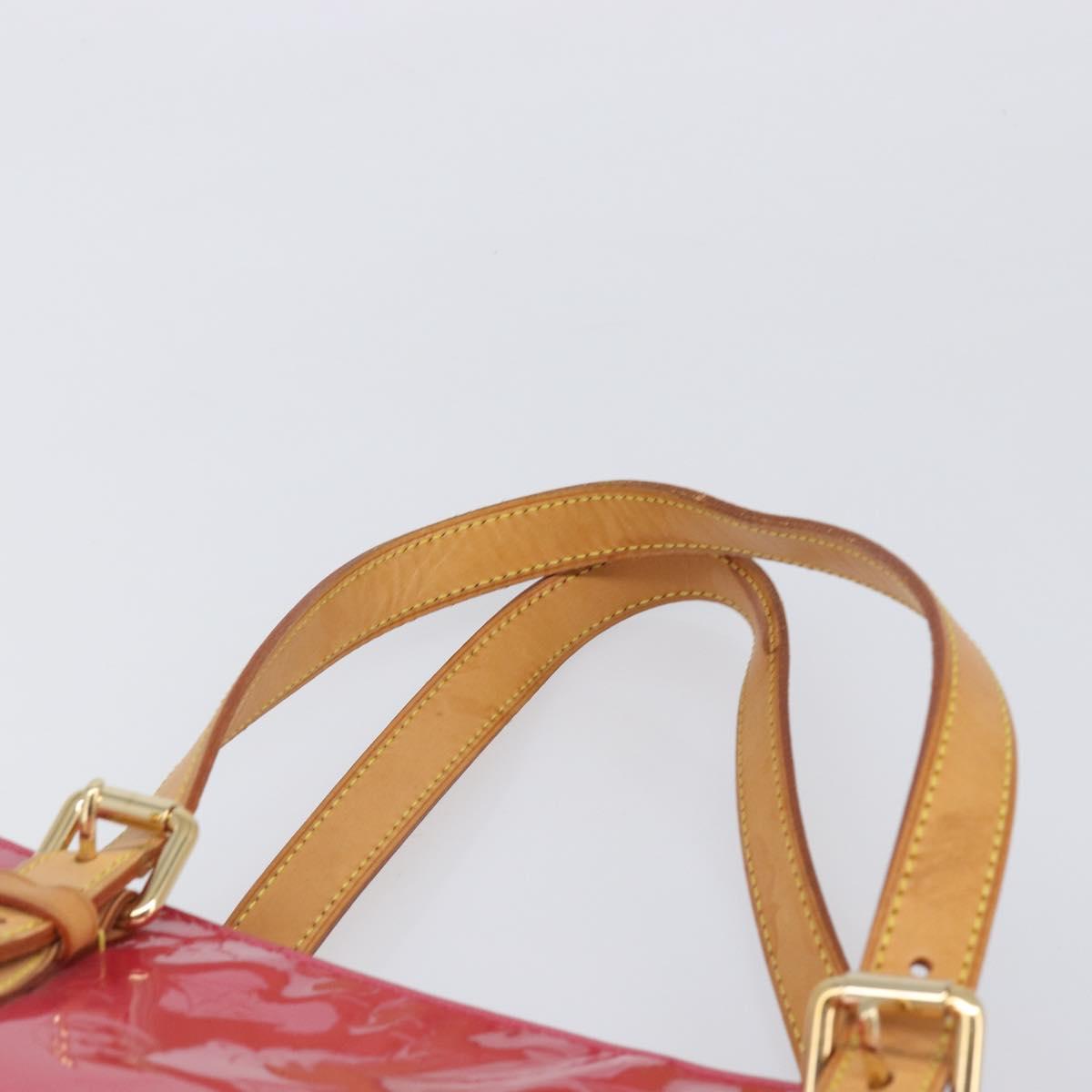 LOUIS VUITTON Monogram Vernis Brentwood Bag Fran Boise M9151F LV Auth 197865V