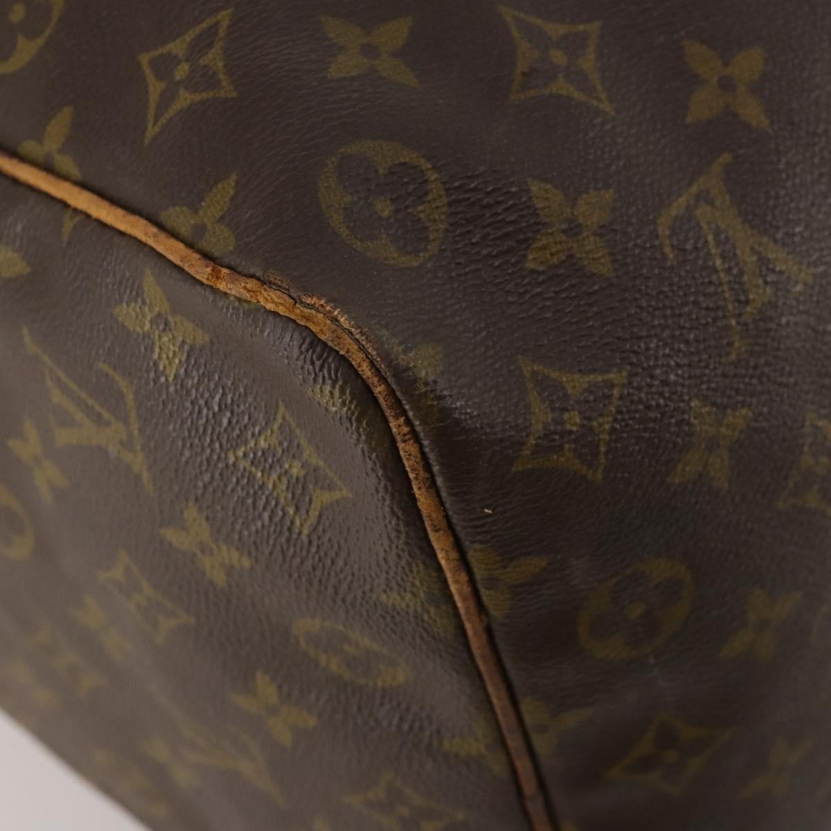 LOUIS VUITTON Monogram Keepall 50 Boston Bag M41426 LV Auth 197868