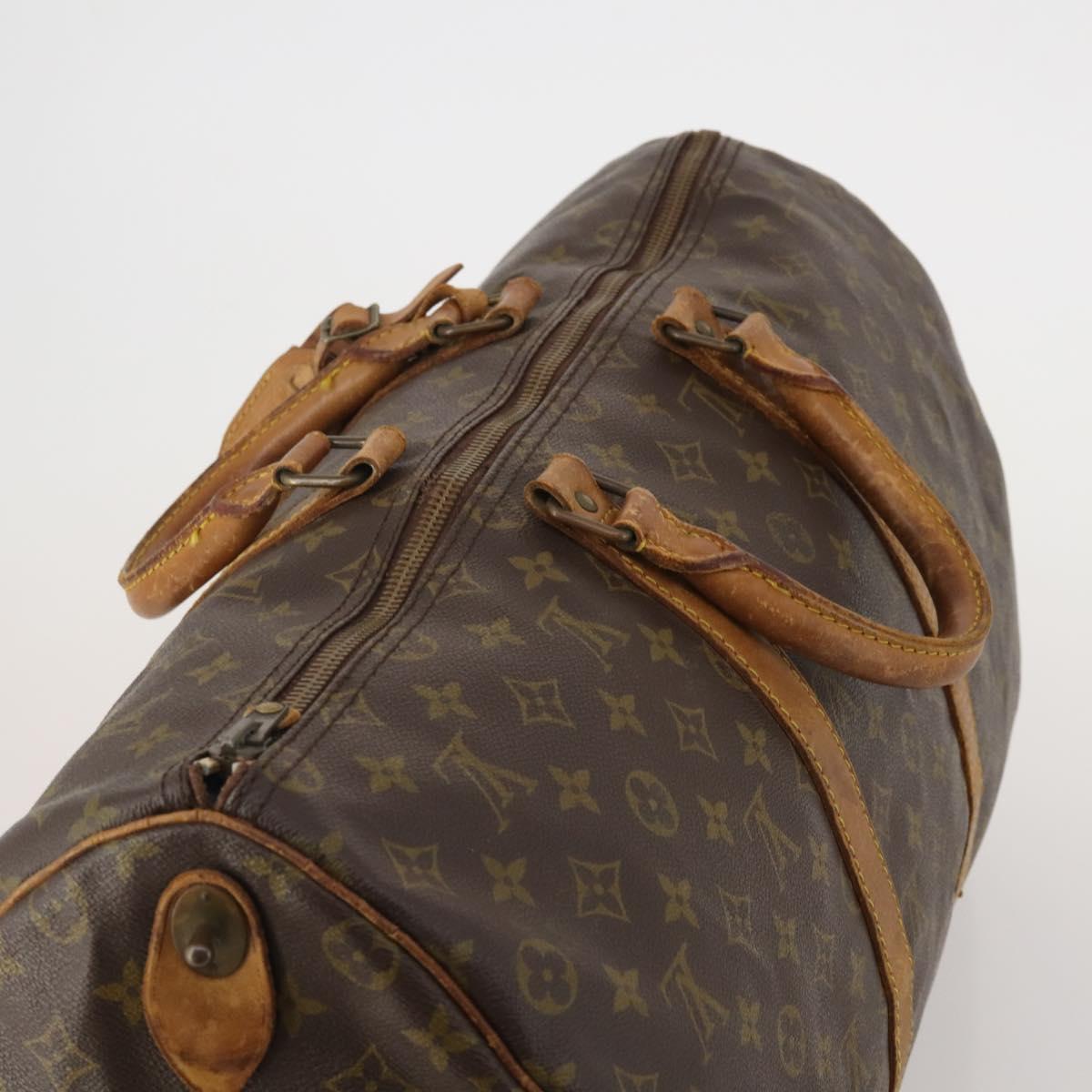 LOUIS VUITTON Monogram Keepall 50 Boston Bag M41426 LV Auth 197868
