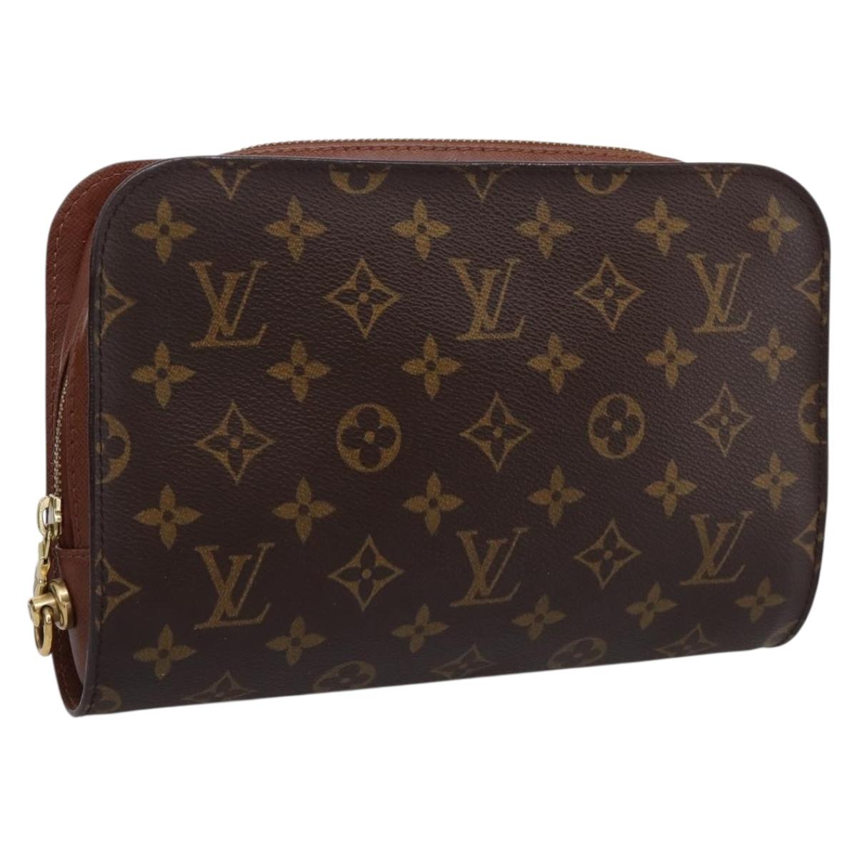 LOUIS VUITTON Monogram Orsay Clutch Bag M51790 LV Auth 197872