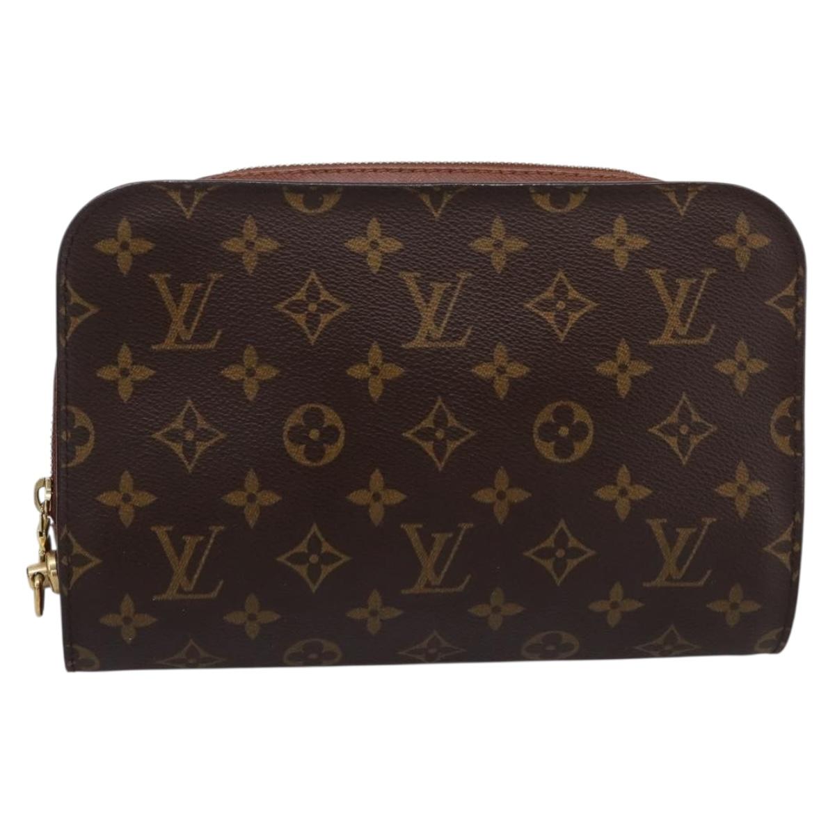 LOUIS VUITTON Monogram Orsay Clutch Bag M51790 LV Auth 197872