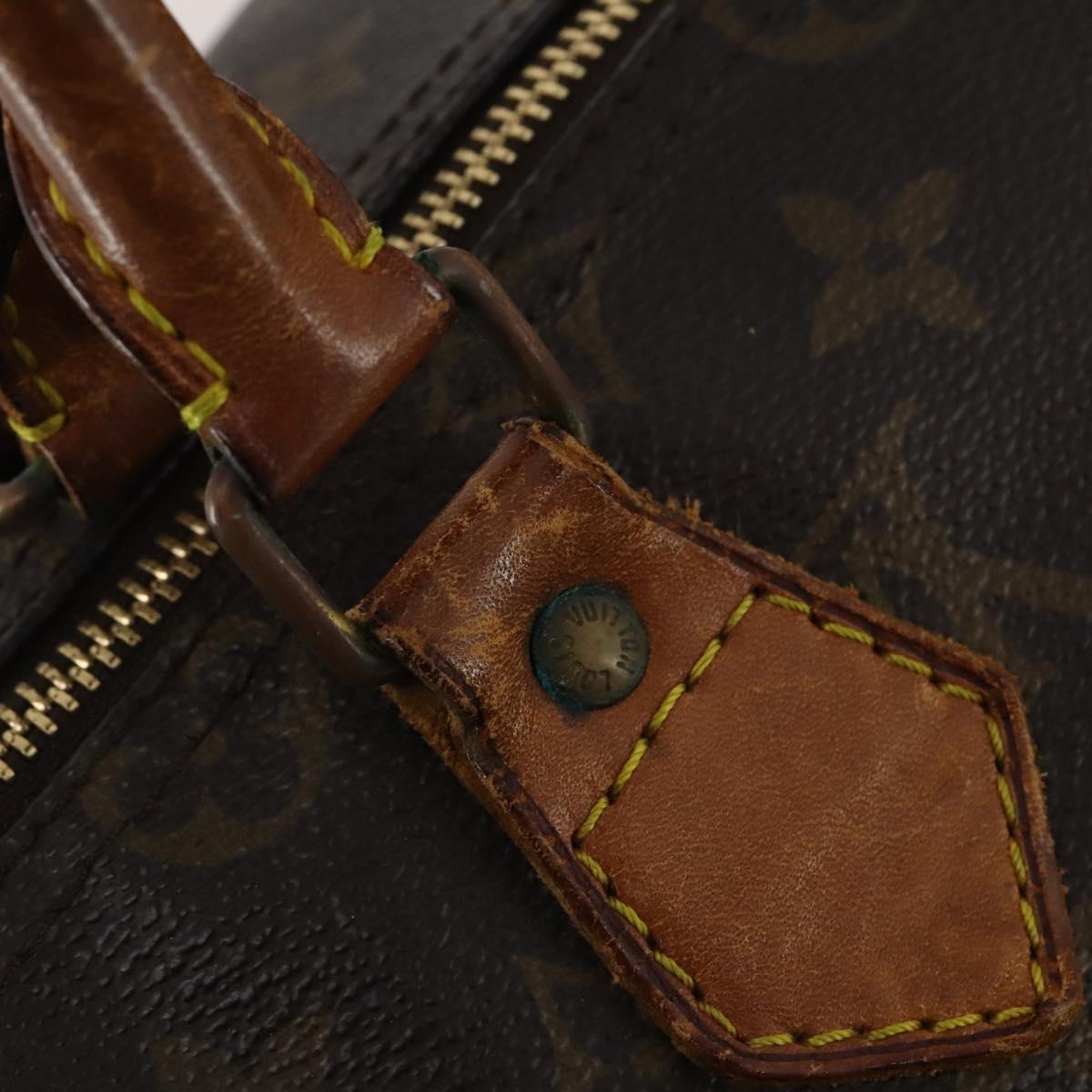 LOUIS VUITTON Monogram Speedy 35 Hand Bag M41524 LV Auth 197881