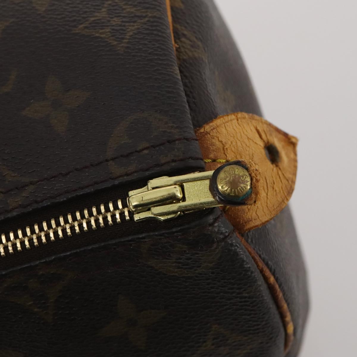 LOUIS VUITTON Monogram Speedy 35 Hand Bag M41524 LV Auth 197881