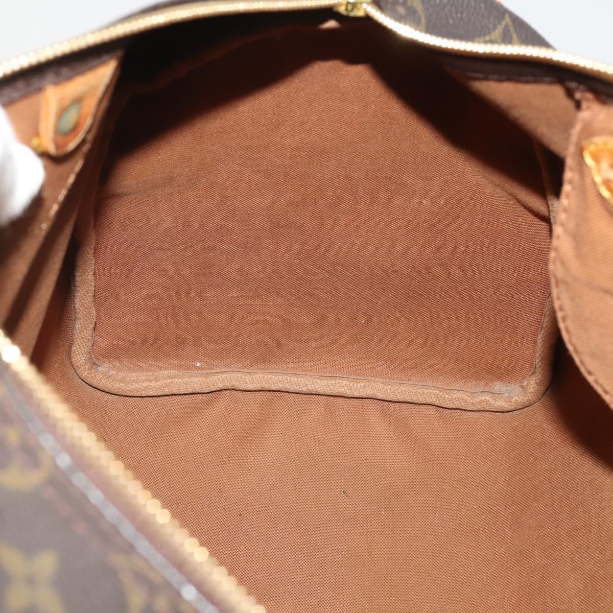 LOUIS VUITTON Monogram Speedy 35 Hand Bag M41524 LV Auth 197881