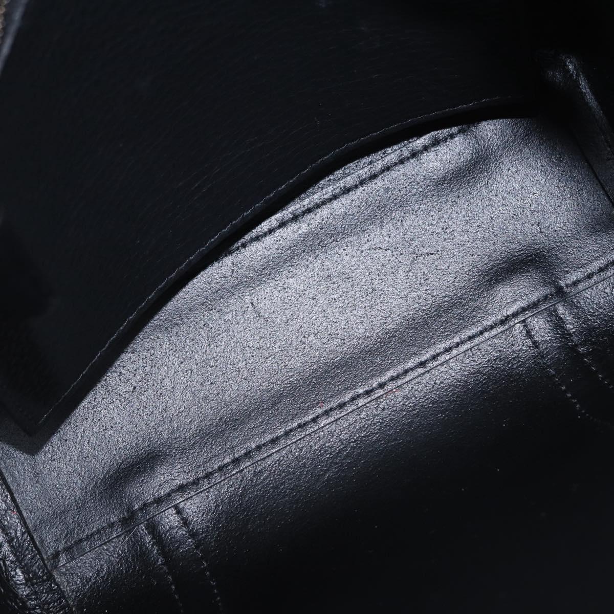 BALENCIAGA Everyday XXS Hand Bag Leather 2way Navy Silver 551815 Auth 197884V