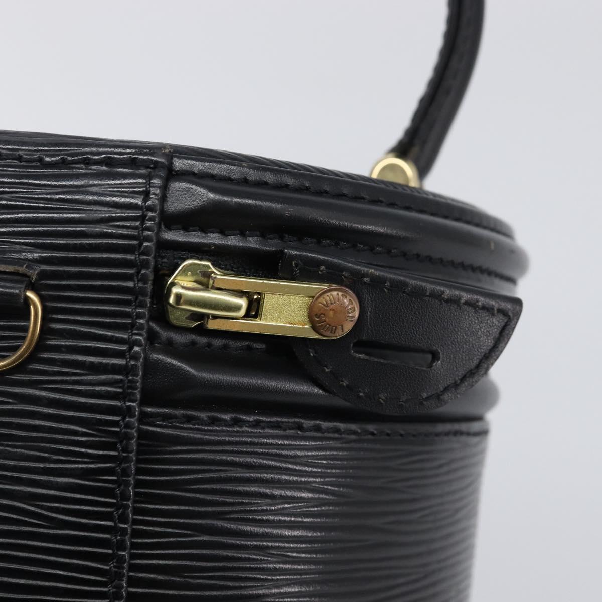 LOUIS VUITTON Epi Cannes Hand Bag Black M48032 LV Auth 197888V