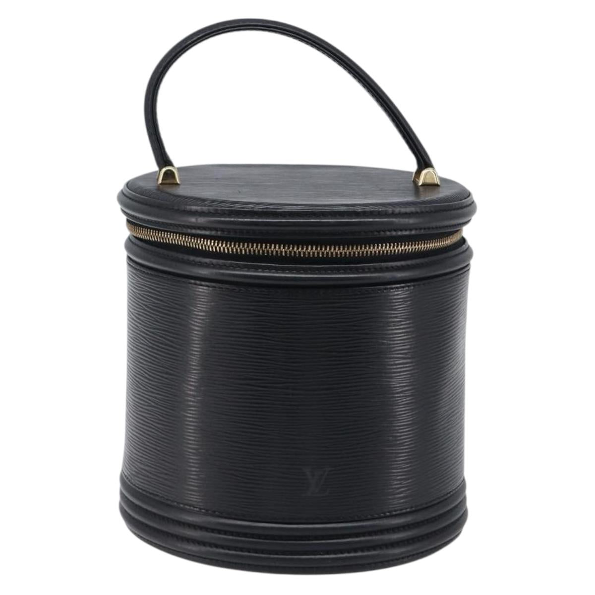 LOUIS VUITTON Epi Cannes Hand Bag Black M48032 LV Auth 197888V