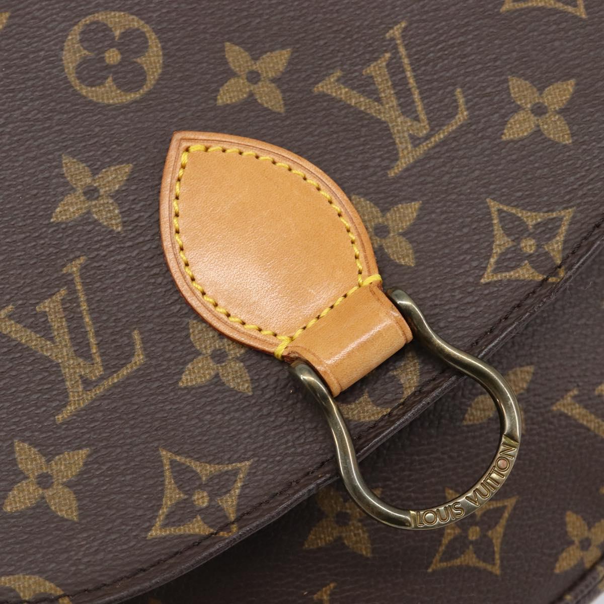 LOUIS VUITTON Monogram Saint Cloud MM Shoulder Bag M51243 LV Auth 197892V