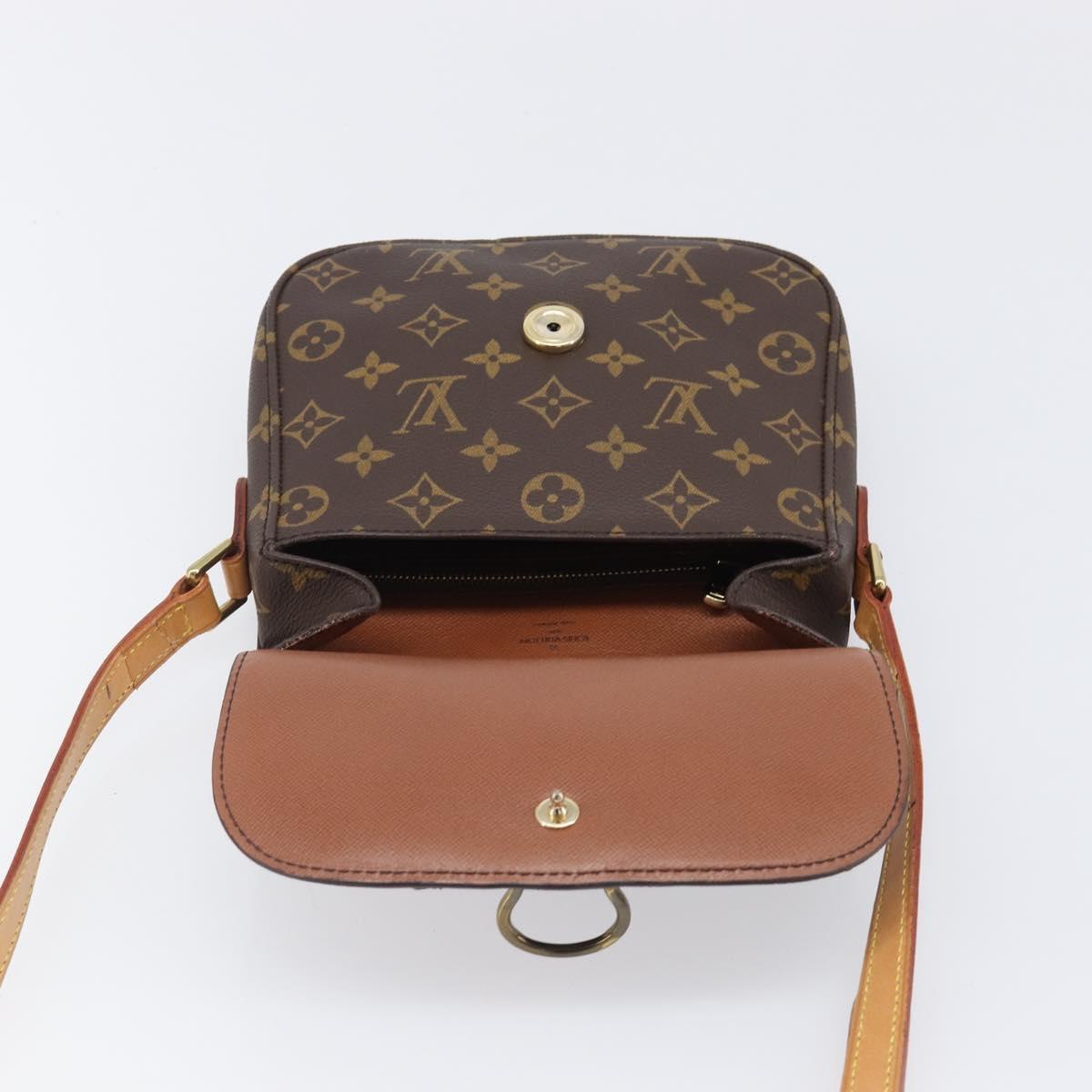 LOUIS VUITTON Monogram Saint Cloud MM Shoulder Bag M51243 LV Auth 197892V