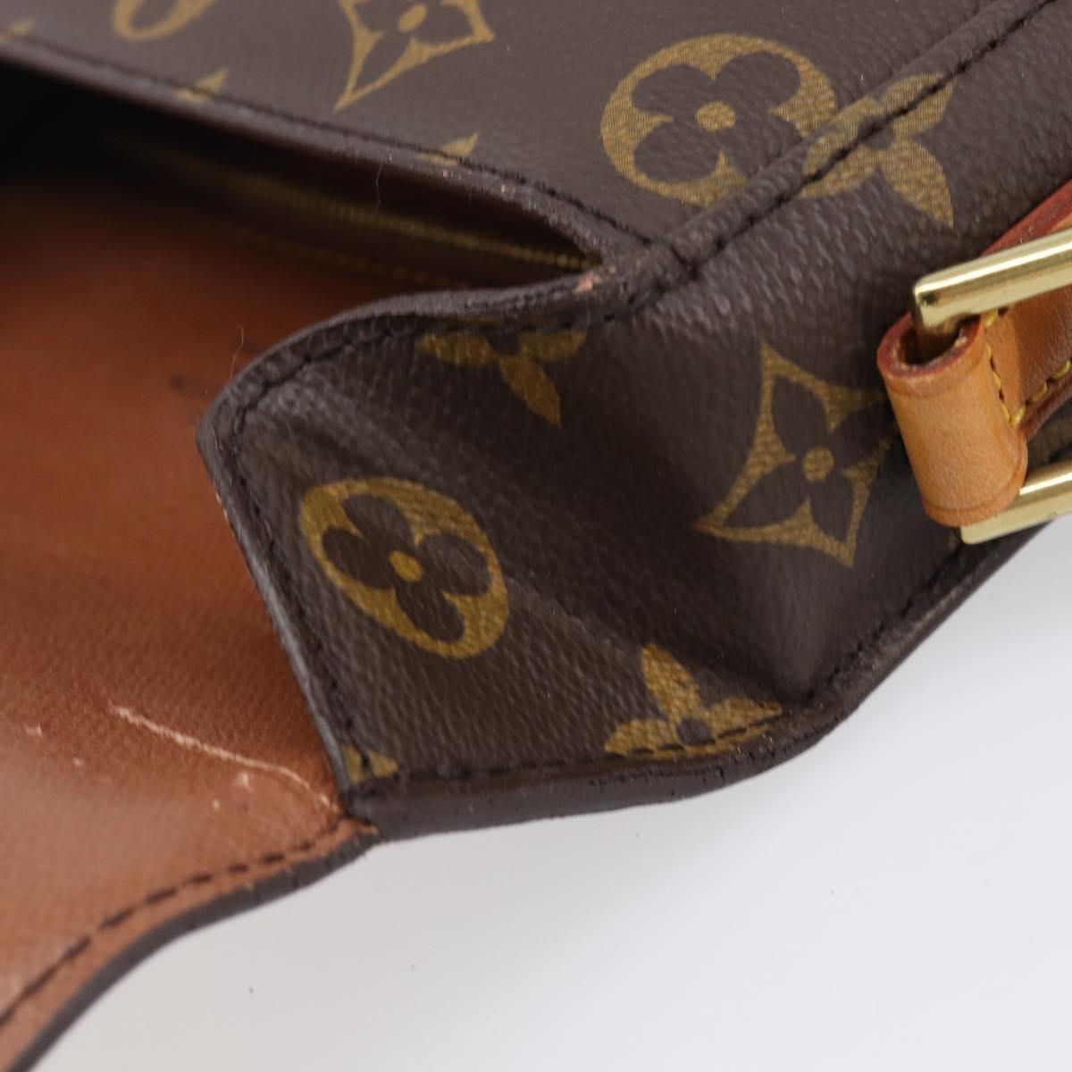 LOUIS VUITTON Monogram Saint Cloud MM Shoulder Bag M51243 LV Auth 197892V