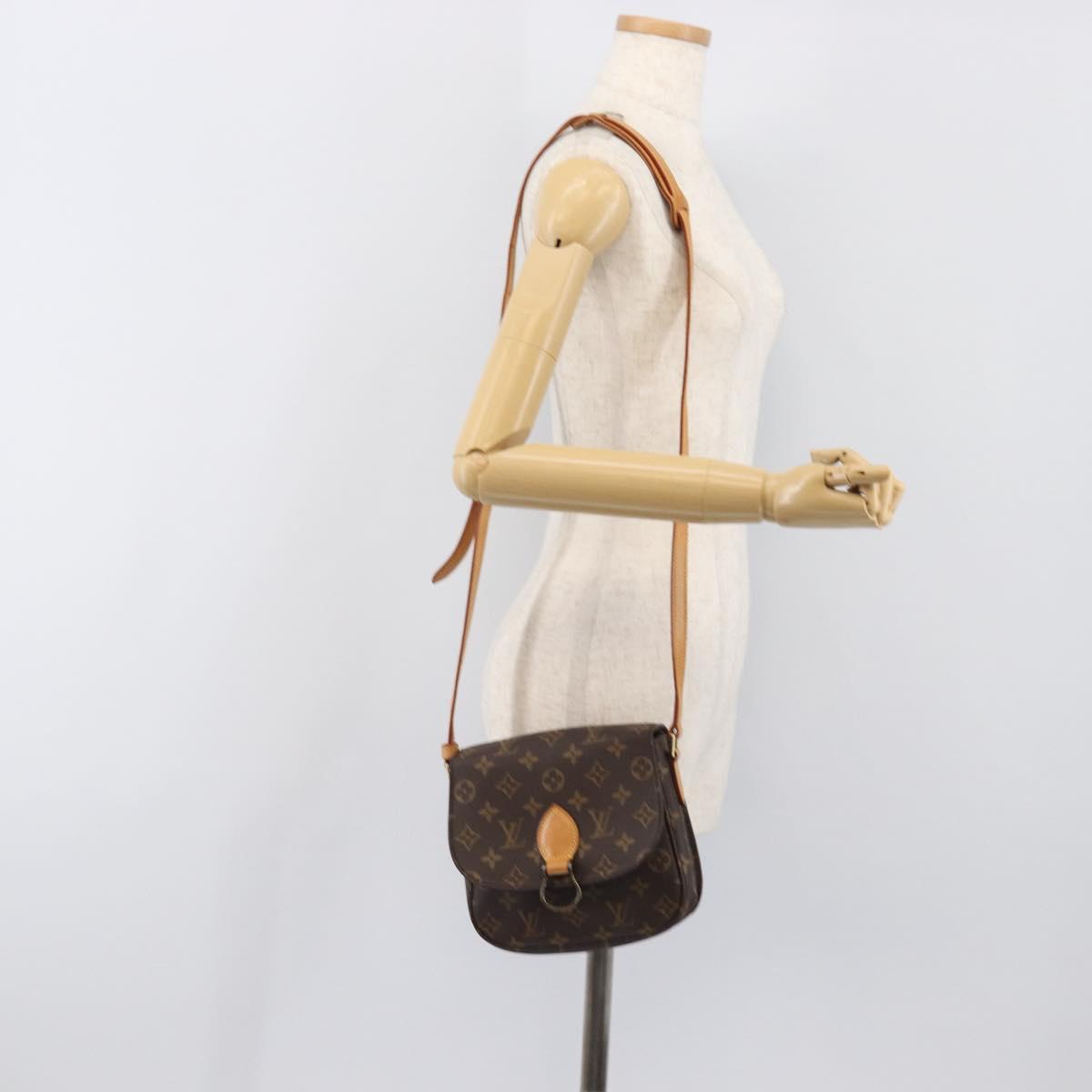 LOUIS VUITTON Monogram Saint Cloud MM Shoulder Bag M51243 LV Auth 197892V
