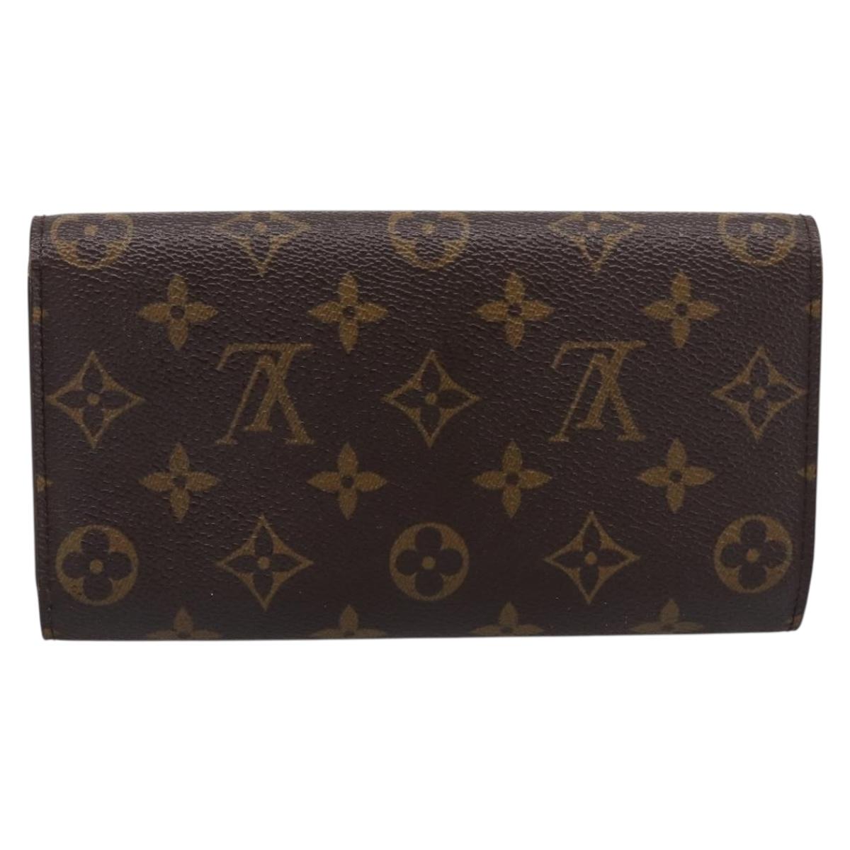 LOUIS VUITTON Portefeuille International Long Wallet M61217 LV Auth 197899V