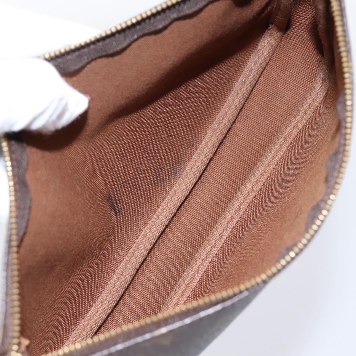 LOUIS VUITTON Monogram Pochette Accessoires Pouch M51980 LV Auth 197900A