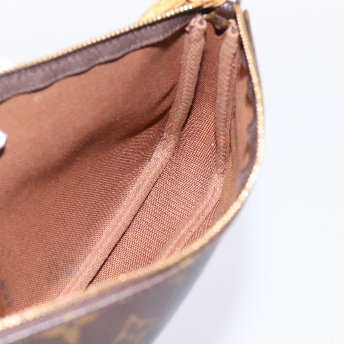 LOUIS VUITTON Monogram Pochette Accessoires Pouch M51980 LV Auth 197900A