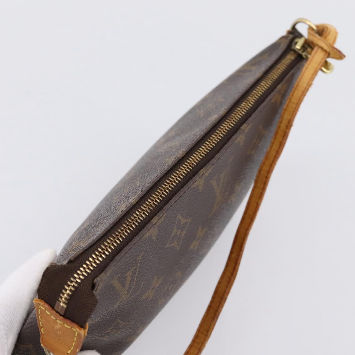 LOUIS VUITTON Monogram Pochette Accessoires Pouch M51980 LV Auth 197900A