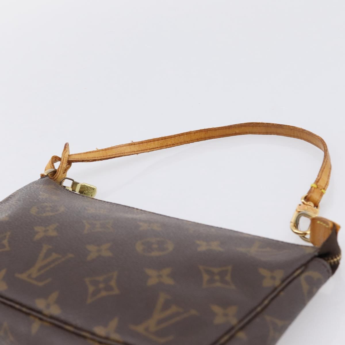 LOUIS VUITTON Monogram Pochette Accessoires Pouch M51980 LV Auth 197900A