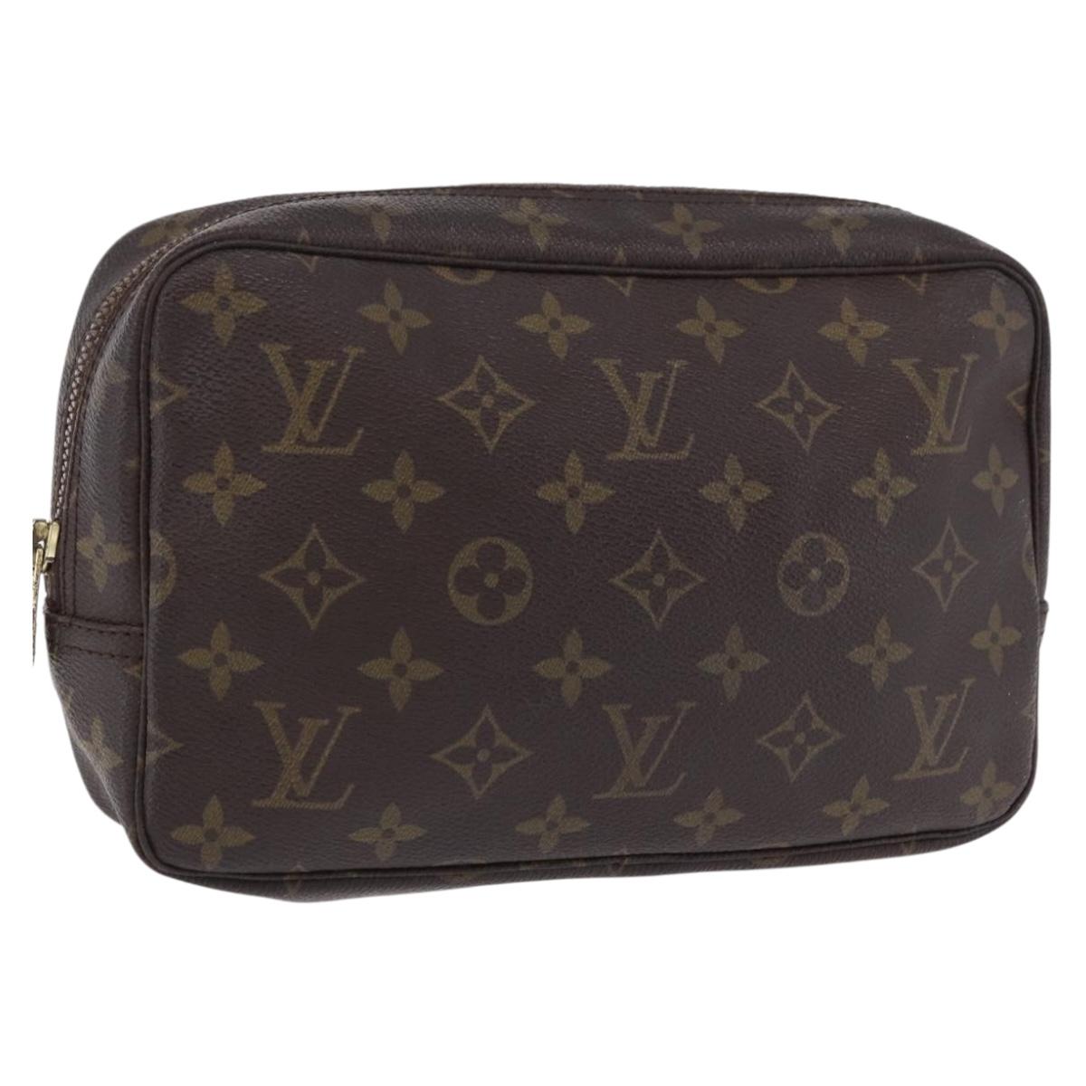 LOUIS VUITTON Monogram Trousse Toilette 23 Clutch Bag M47524 LV Auth 197907