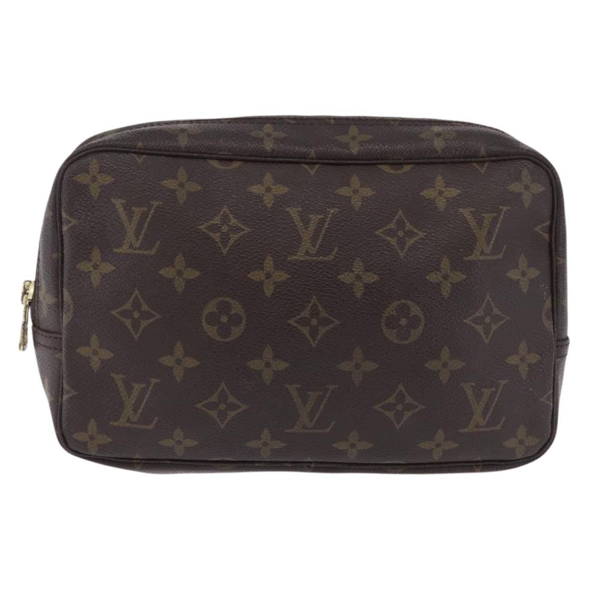 LOUIS VUITTON Monogram Trousse Toilette 23 Clutch Bag M47524 LV Auth 197907