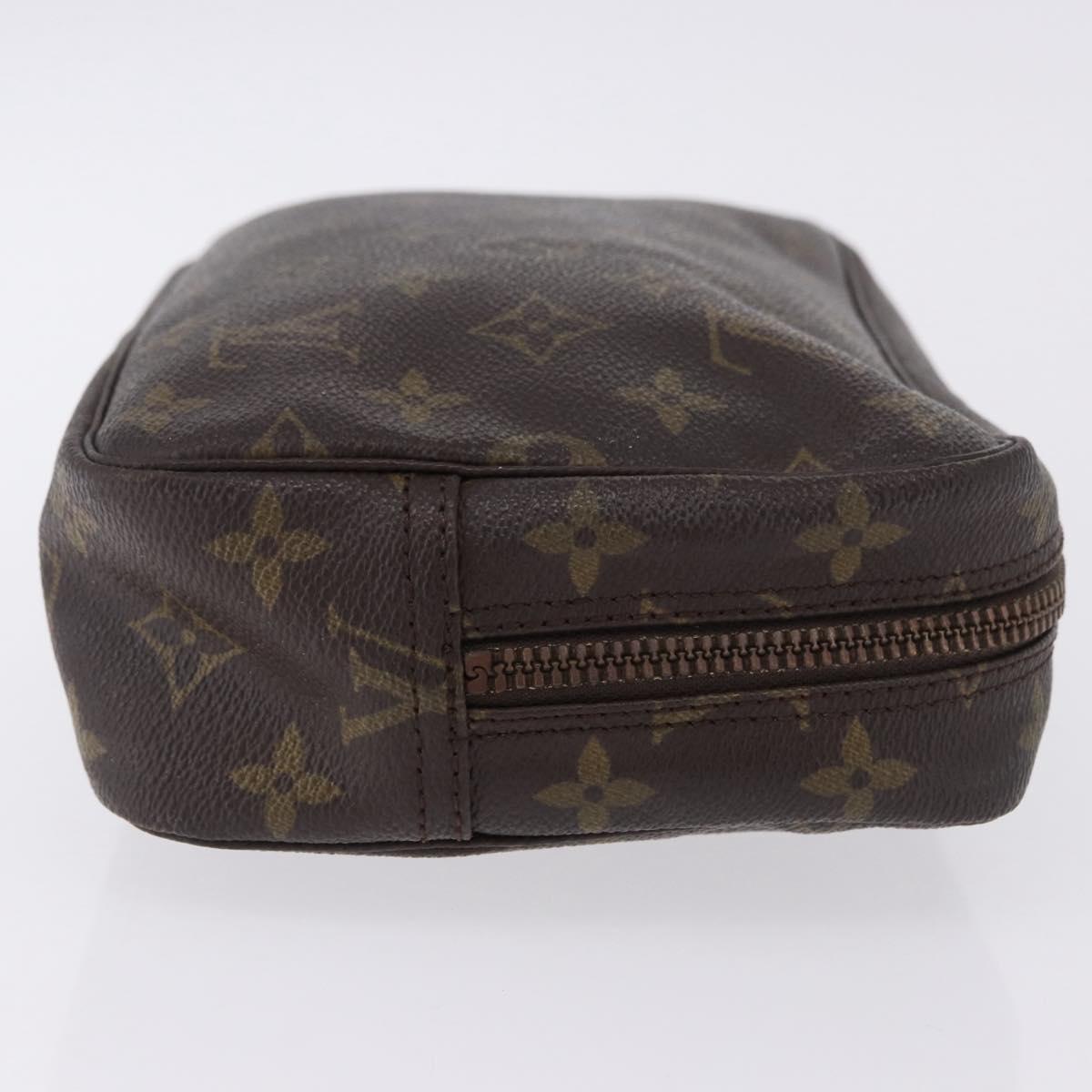 LOUIS VUITTON Monogram Trousse Toilette 23 Clutch Bag M47524 LV Auth 197907