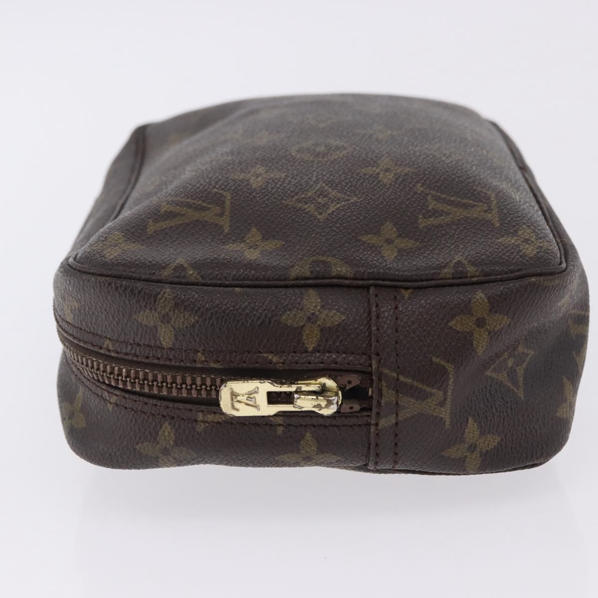 LOUIS VUITTON Monogram Trousse Toilette 23 Clutch Bag M47524 LV Auth 197907