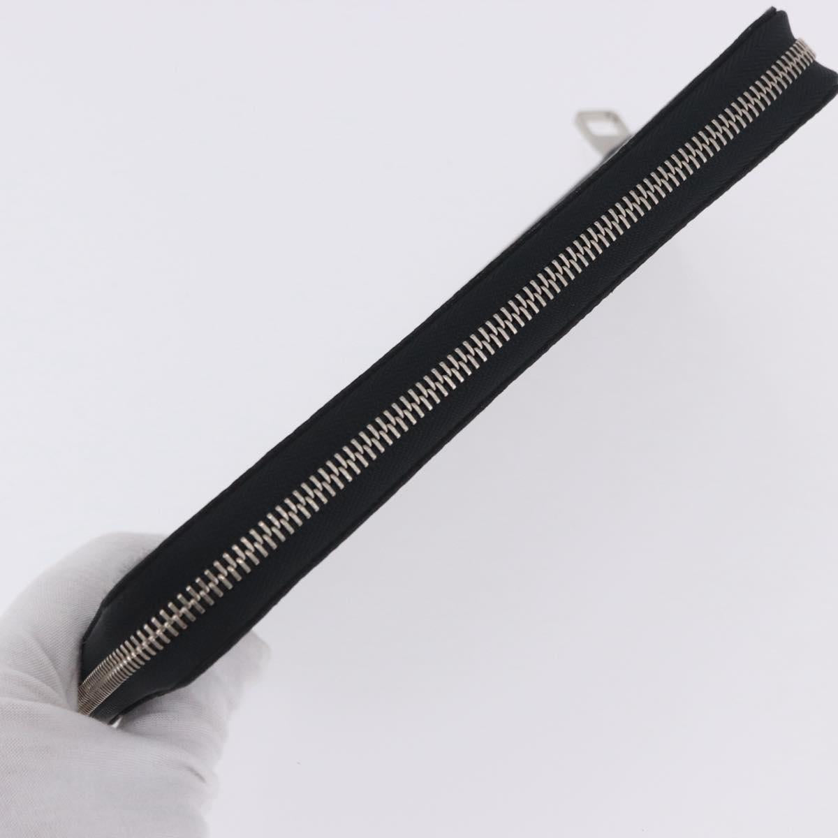 LOUIS VUITTON Damier Graphite Zippy Organizer Long Wallet N63077 LV Auth 197913A
