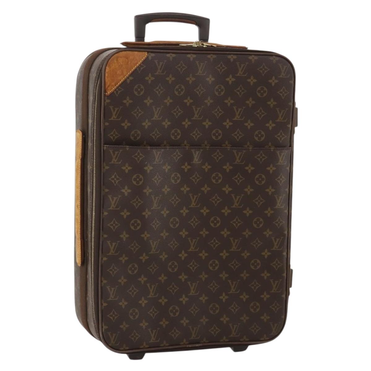 LOUIS VUITTON Monogram Pegas 55 suitcase M23294 LV Auth 197915V