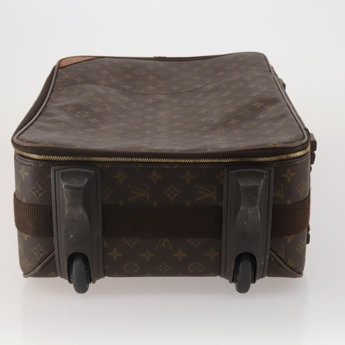 LOUIS VUITTON Monogram Pegas 55 suitcase M23294 LV Auth 197915V