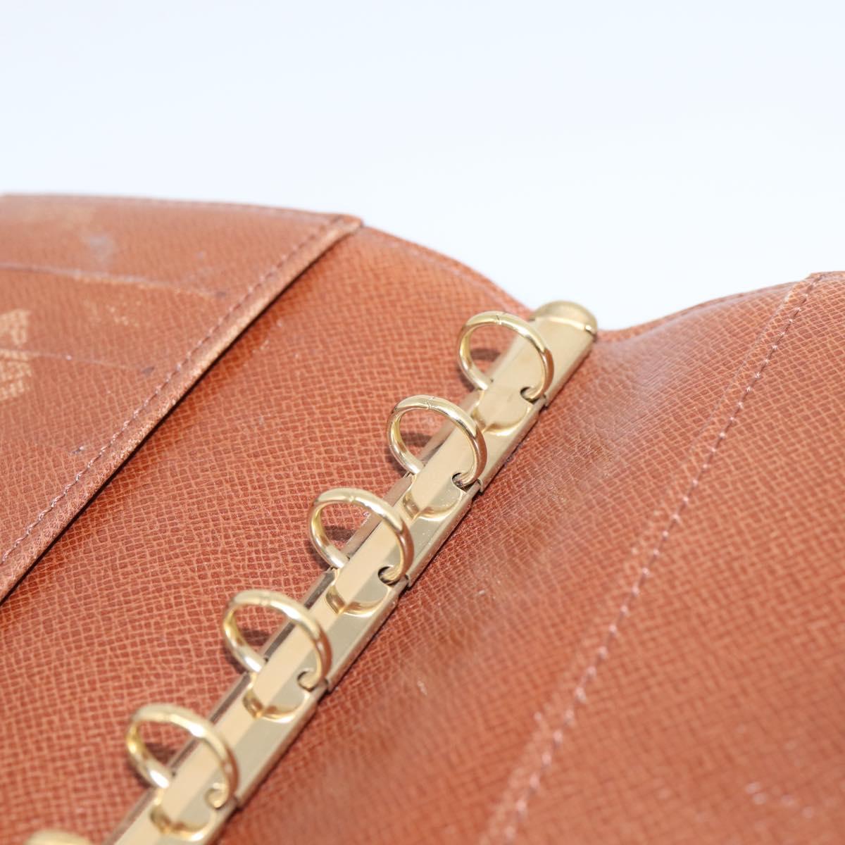 LOUIS VUITTON Monogram Agenda PM Day Planner Cover R20005 LV Auth 197955