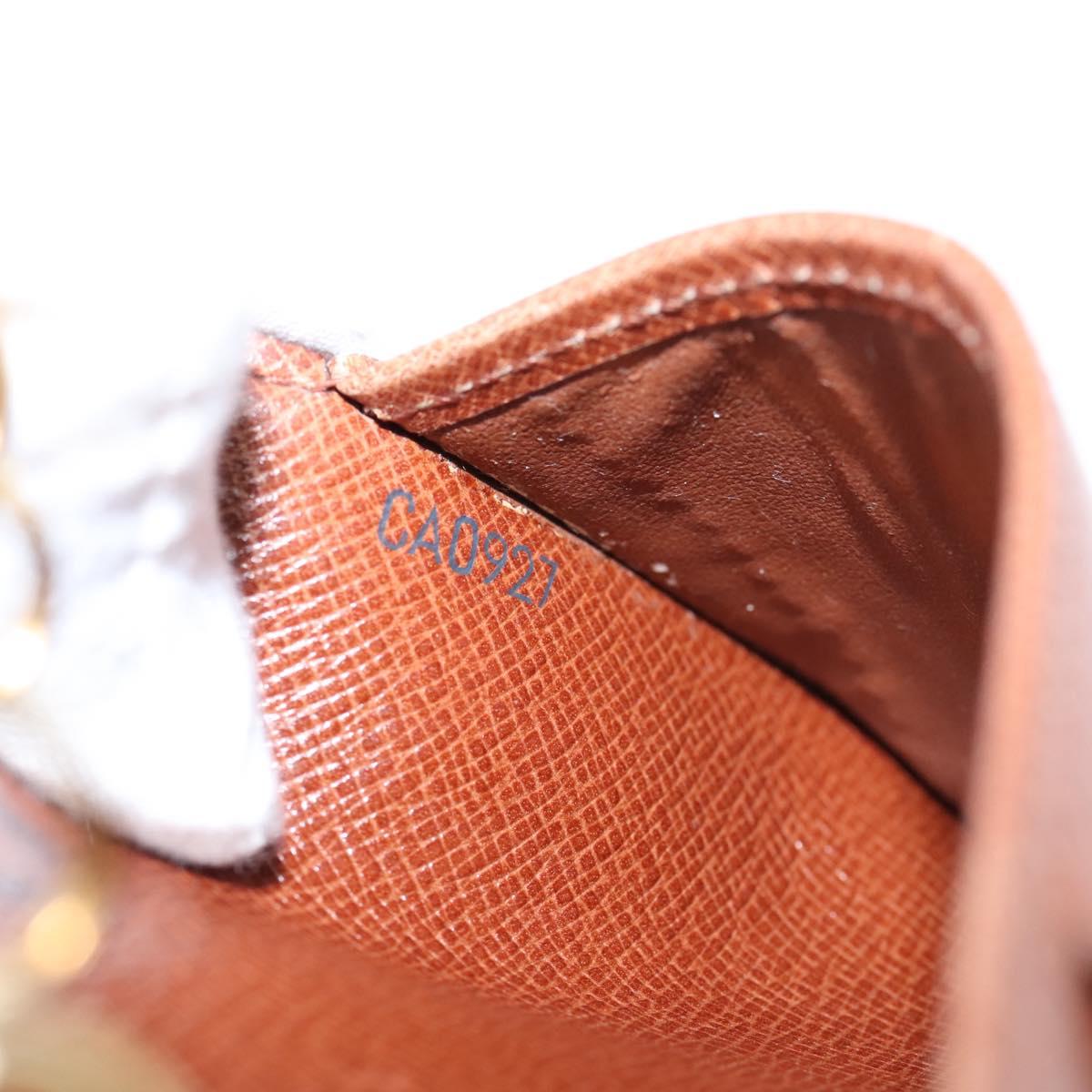 LOUIS VUITTON Monogram Agenda PM Day Planner Cover R20005 LV Auth 197955