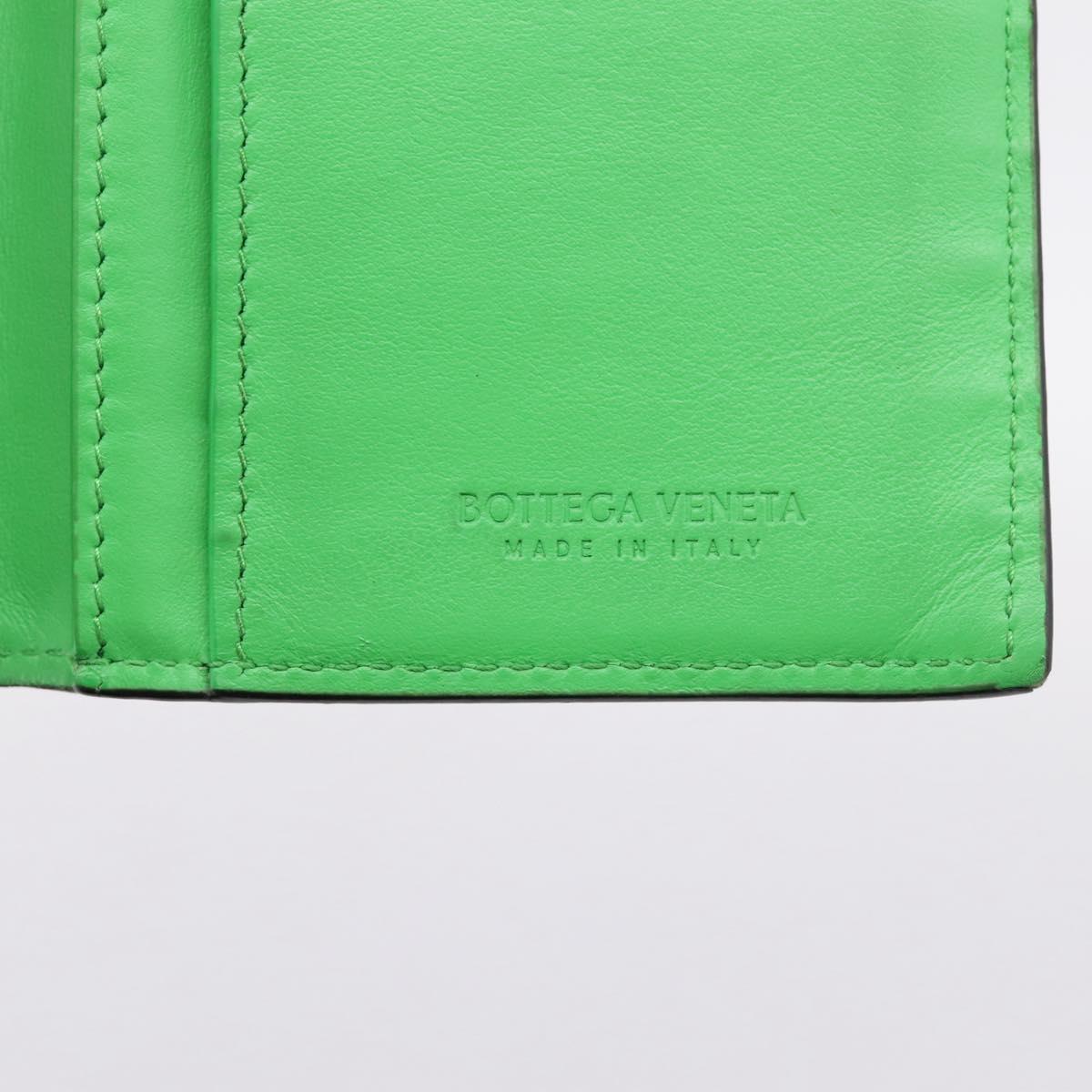 Bottega Veneta INTRECCIATO Long Wallet Leather Black Auth 197965A