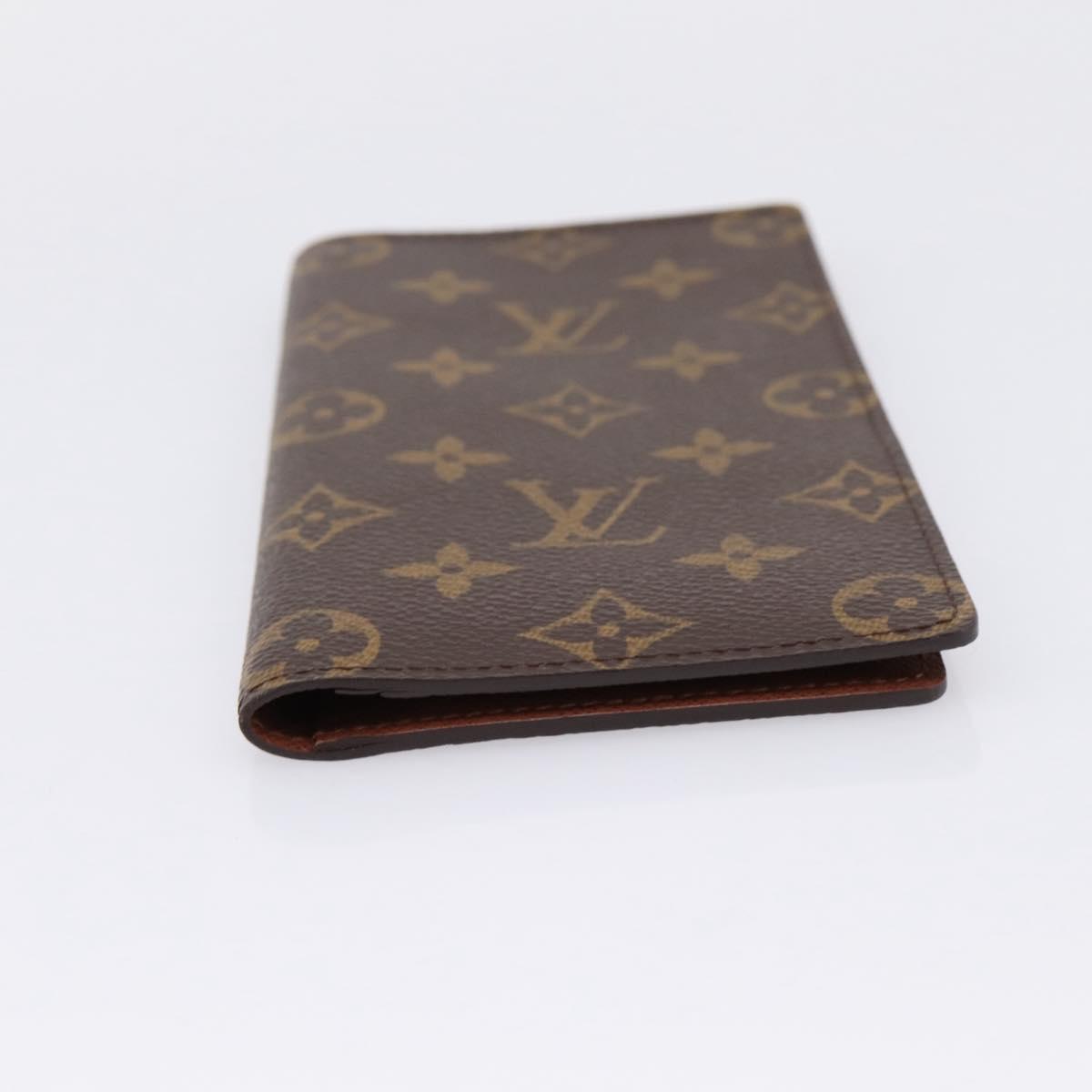 LOUIS VUITTON Monogram Porte Valeurs Cartes Credit Wallet M61823 LV Auth 197966A