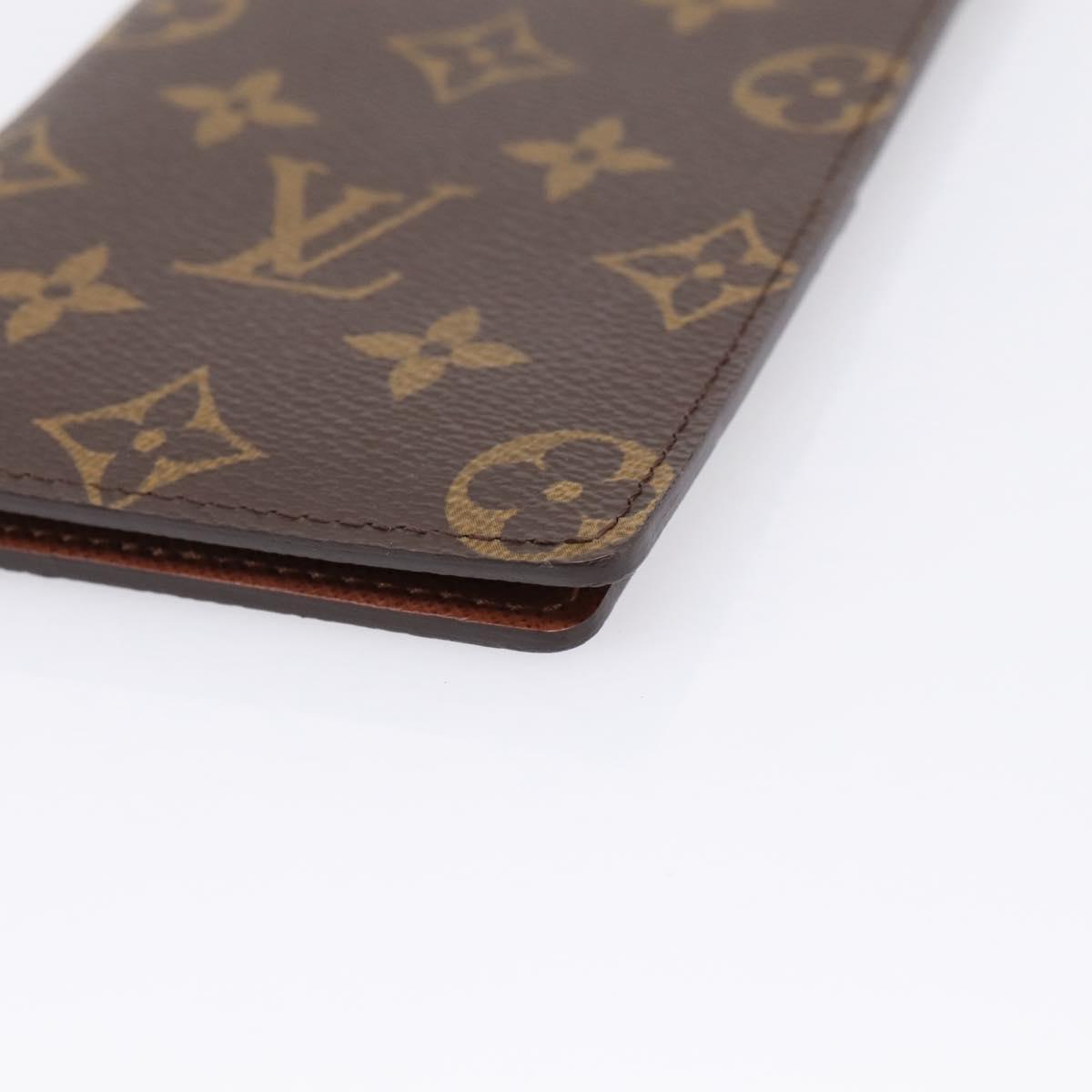 LOUIS VUITTON Monogram Porte Valeurs Cartes Credit Wallet M61823 LV Auth 197966A
