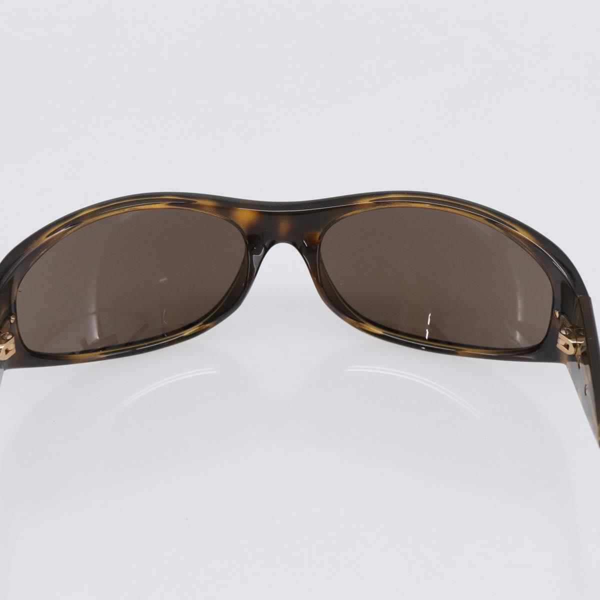 PRADA Sunglasses Plastic Black Gold Auth 198050M
