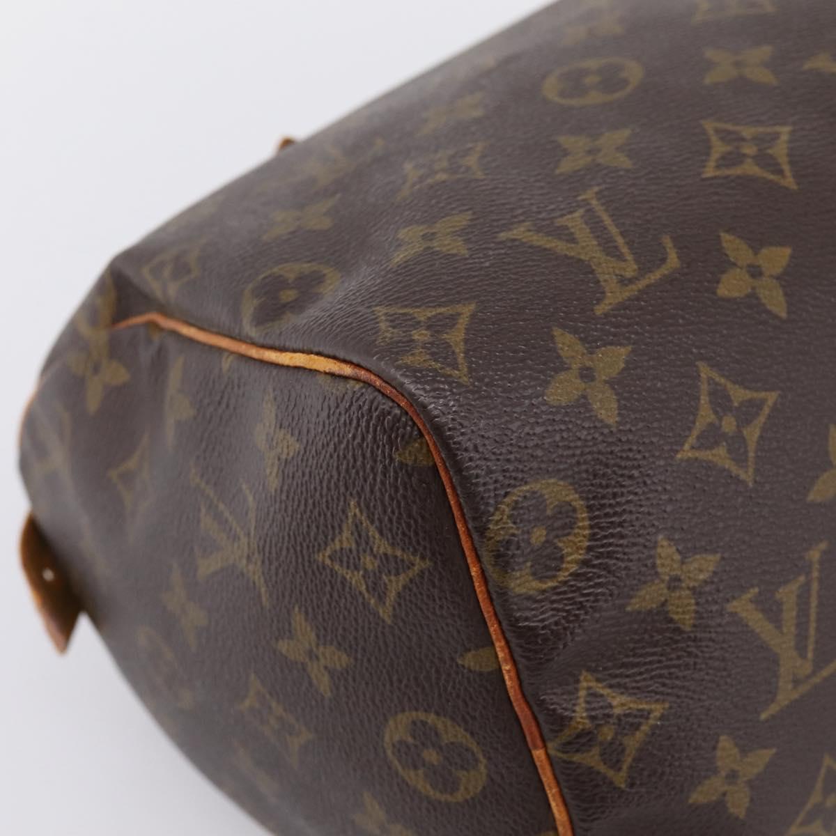 LOUIS VUITTON Monogram Speedy 25 Hand Bag M41528 LV Auth 198256