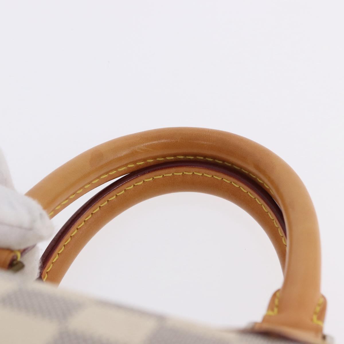 LOUIS VUITTON Damier Azur Speedy 25 Hand Bag N41534 LV Auth 198278SAV