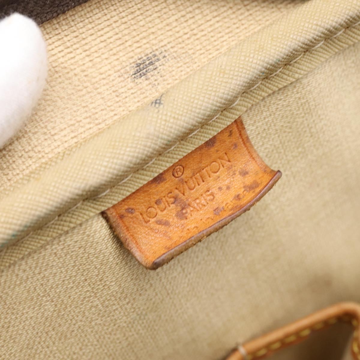LOUIS VUITTON Monogram Deauville Hand Bag M47270 LV Auth 198281