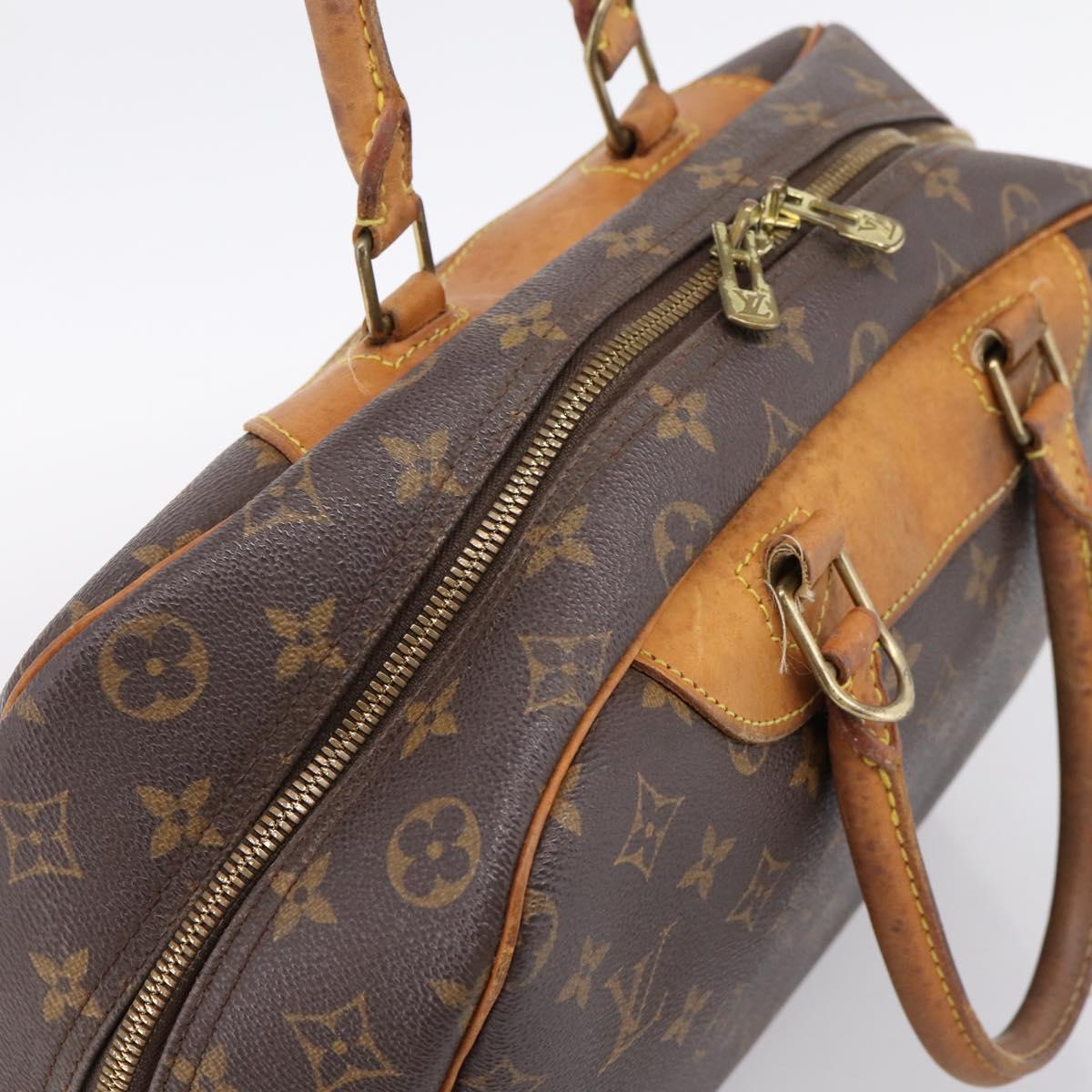LOUIS VUITTON Monogram Deauville Hand Bag M47270 LV Auth 198281