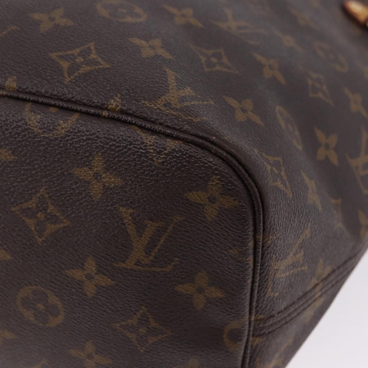 LOUIS VUITTON Monogram Neverfull MM Tote Bag M40156 LV Auth 198282
