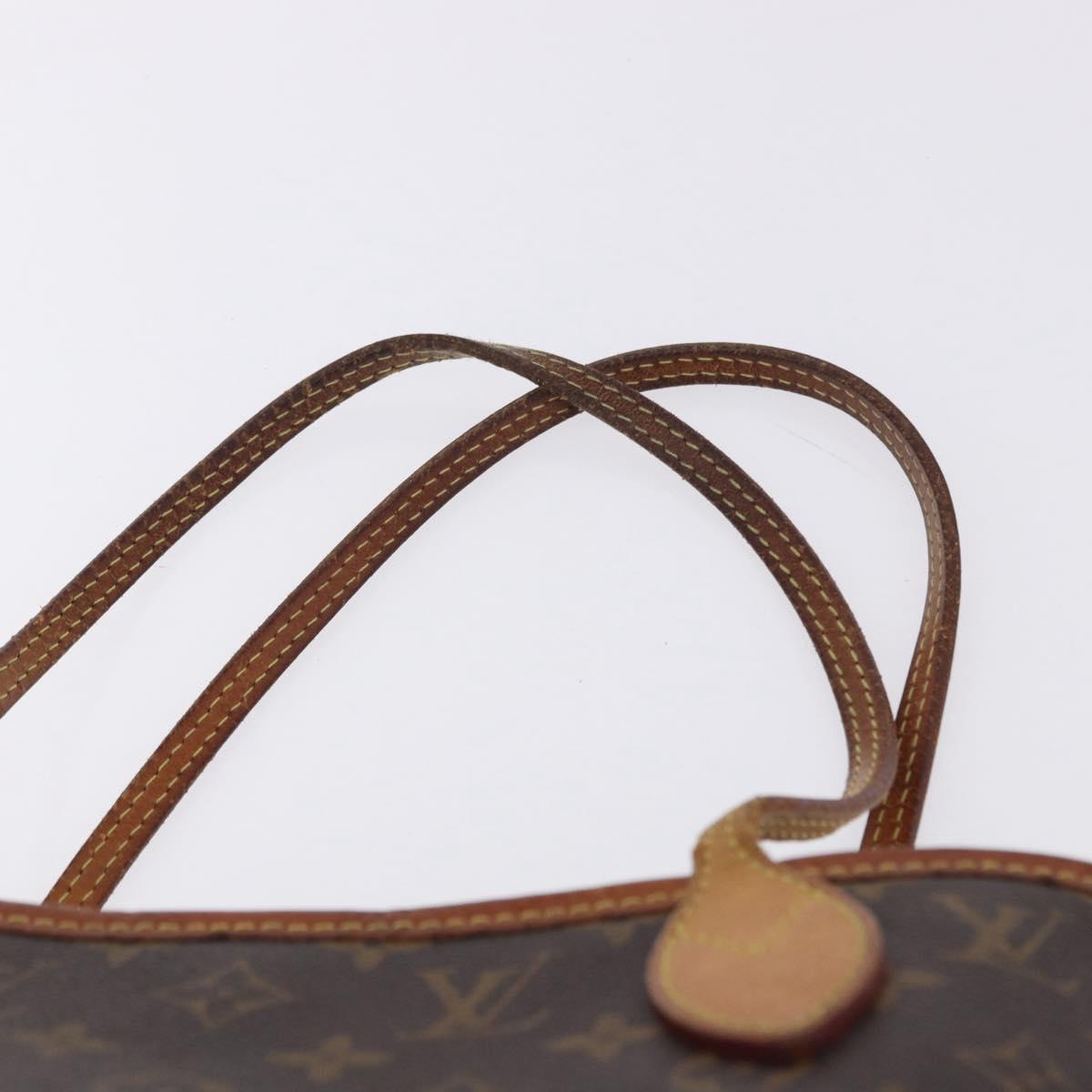 LOUIS VUITTON Monogram Neverfull MM Tote Bag M40156 LV Auth 198282