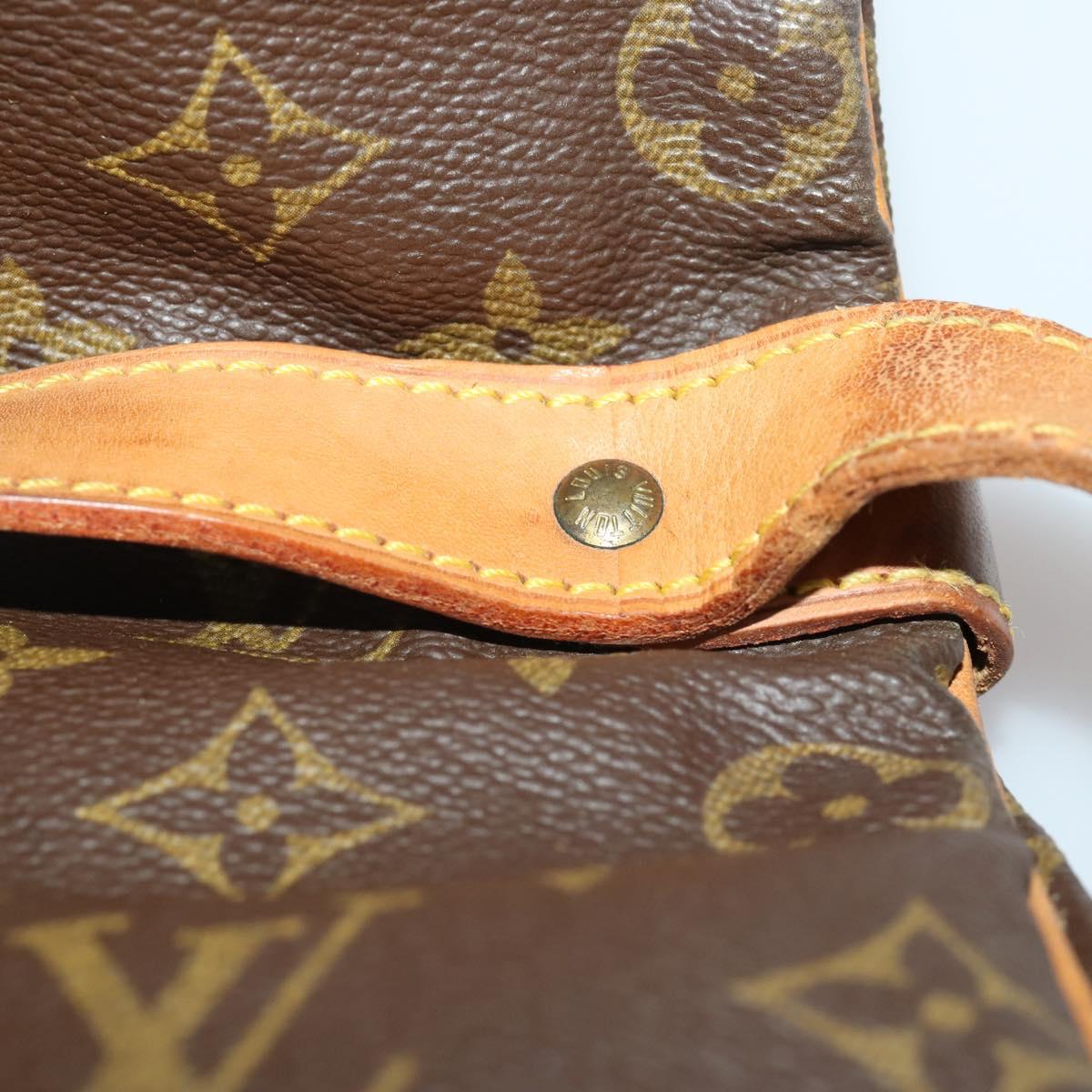 LOUIS VUITTON Monogram Saumur 35 Shoulder Bag M42254 LV Auth 198294