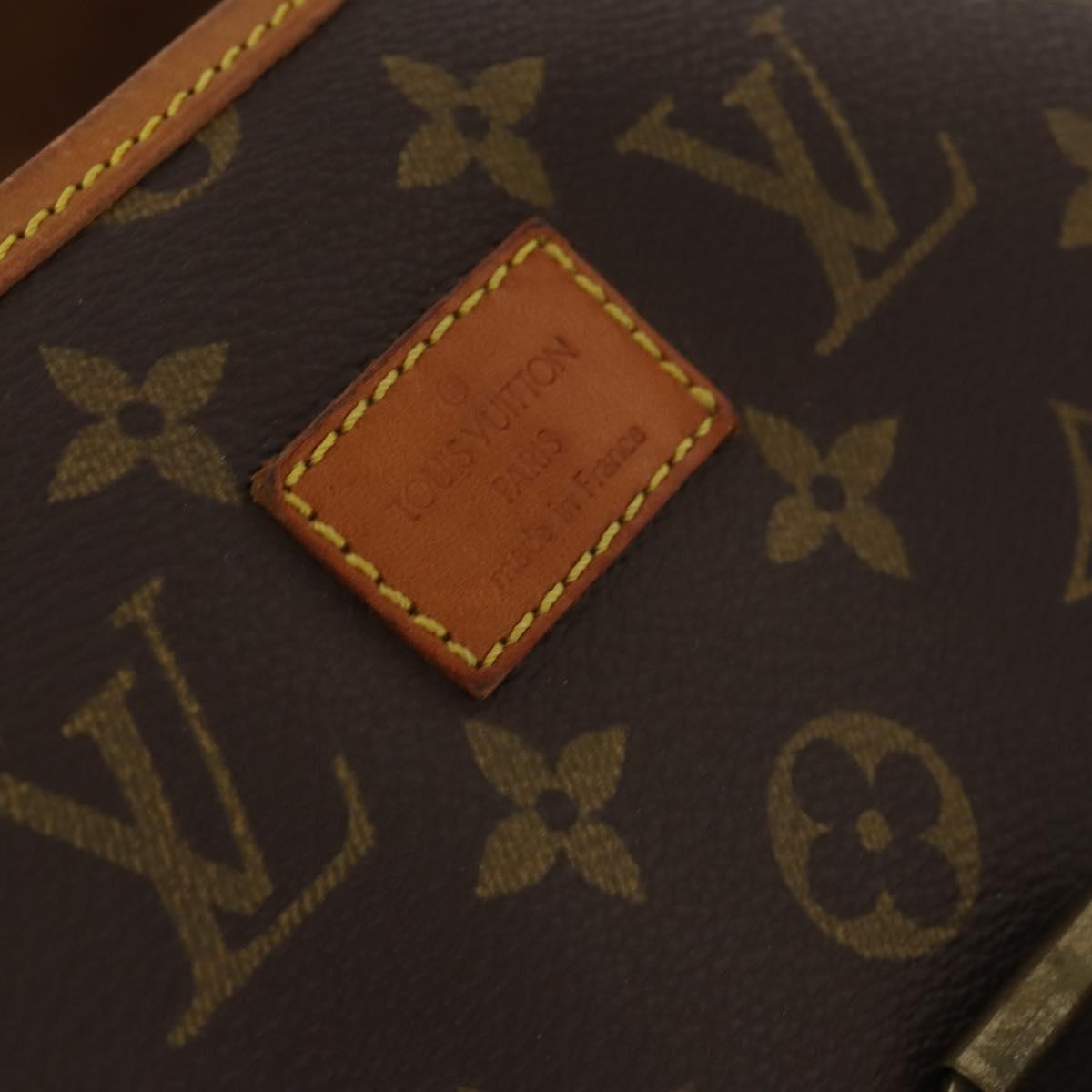 LOUIS VUITTON Monogram Saumur 35 Shoulder Bag M42254 LV Auth 198294