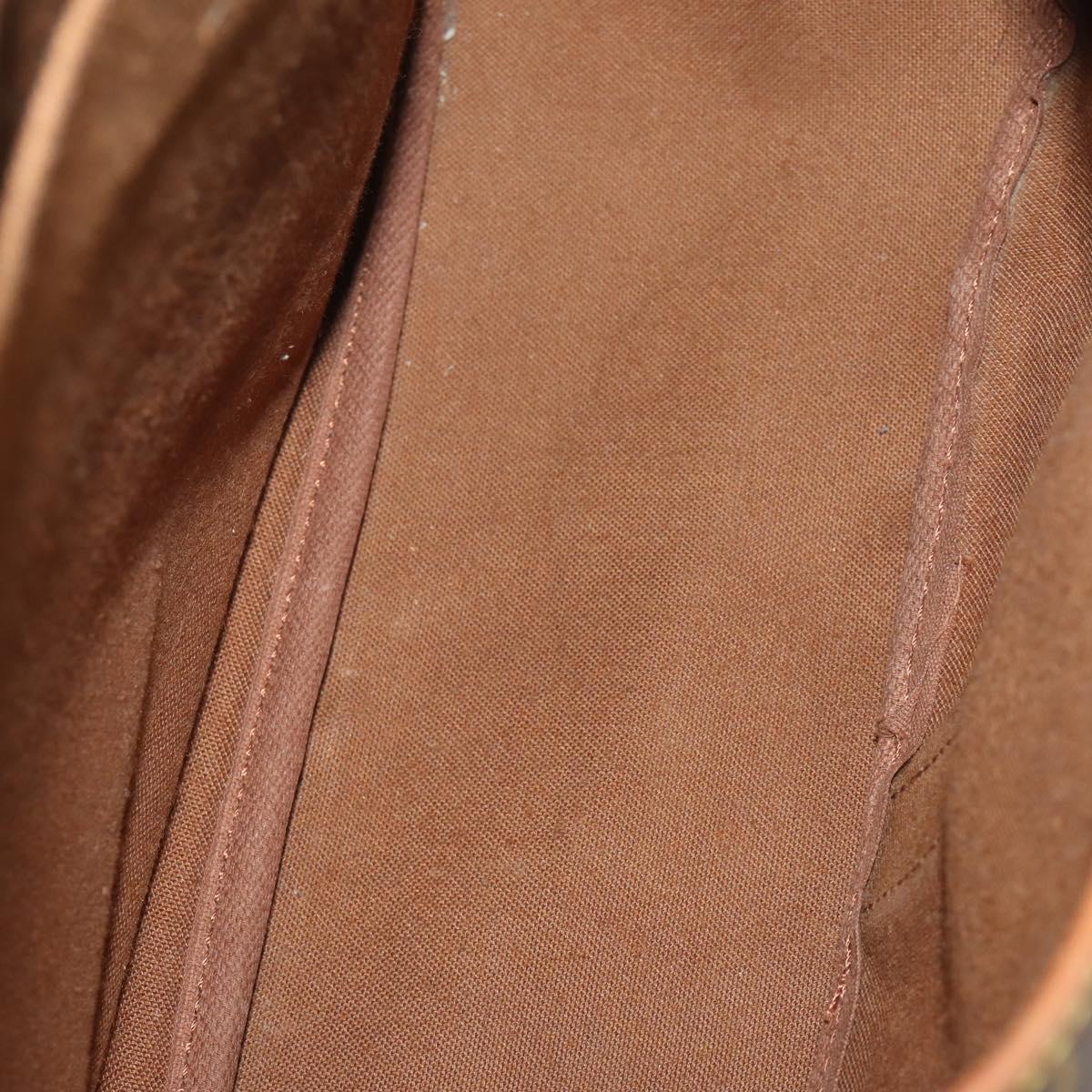 LOUIS VUITTON Monogram Saumur 35 Shoulder Bag M42254 LV Auth 198294