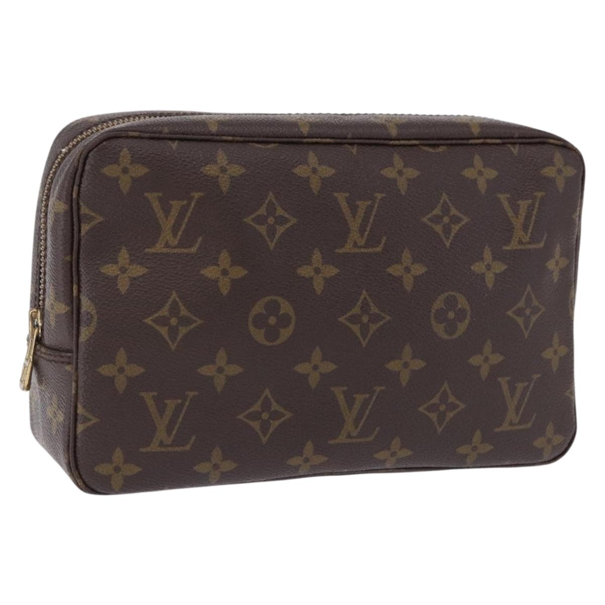 LOUIS VUITTON Monogram Trousse Toilette 23 Clutch Bag M47524 LV Auth 198298V