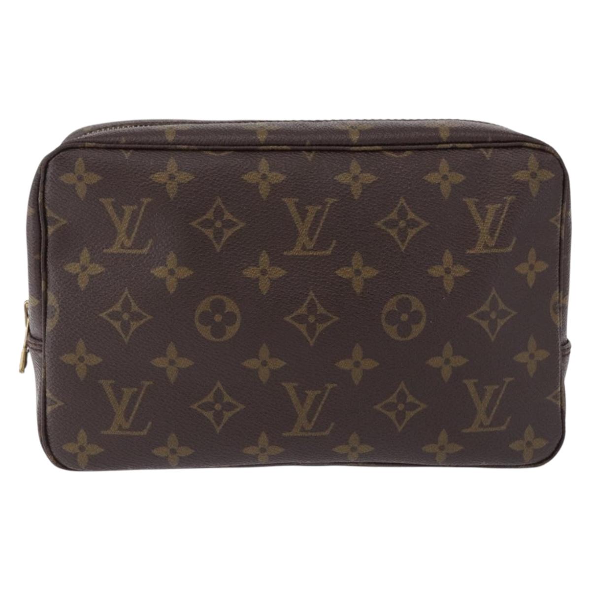 LOUIS VUITTON Monogram Trousse Toilette 23 Clutch Bag M47524 LV Auth 198298V
