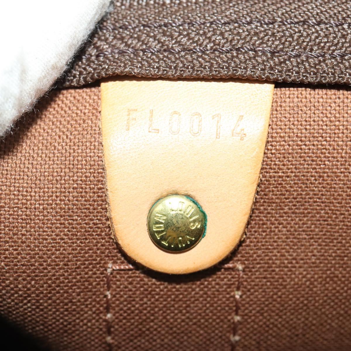 LOUIS VUITTON Monogram Keepall 55 Boston Bag M41424 LV Auth 198304V