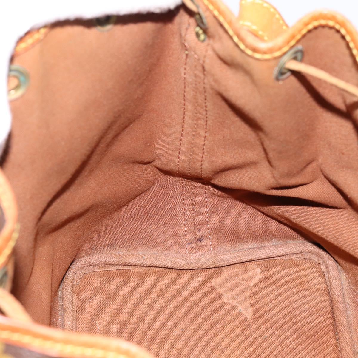 LOUIS VUITTON Monogram Petit Noe Shoulder Bag M42226 LV Auth 198307A